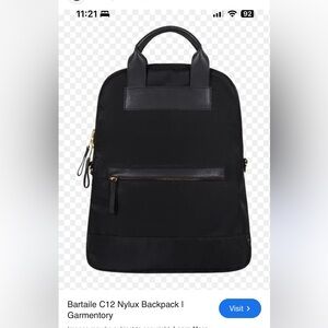 Bartaile Black C12 3-Way Backpack